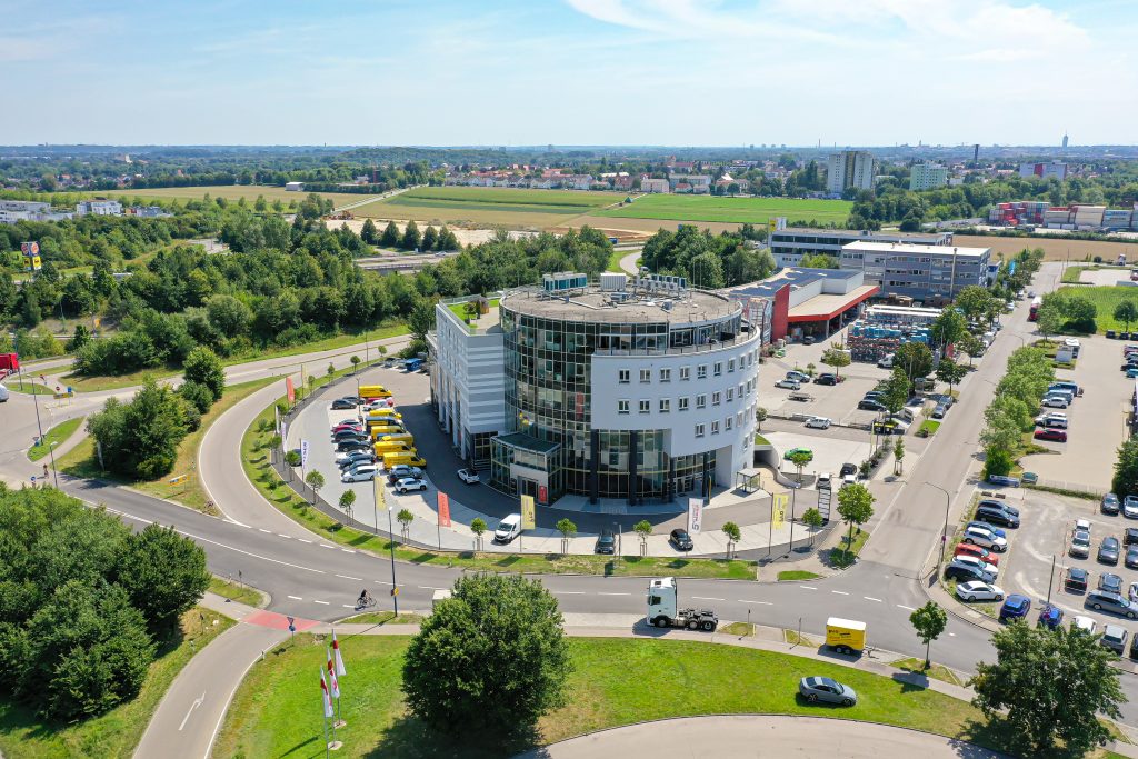 ProMus Gebäude von oben - Sternodrom