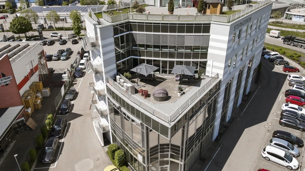ProMus Gebäude von oben - Sternodrom 2